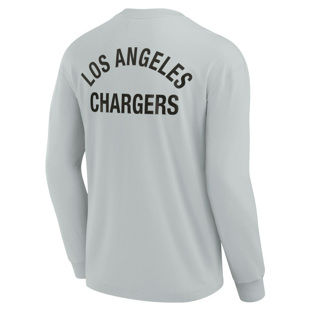 Los Angeles Chargers Unisex Elements Super Soft Long Sleeve T-Shirt - Gray - Fanatics