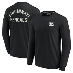 Cincinnati Bengals Unisex Elements Super Soft Long Sleeve T-Shirt - Black - Fanatics