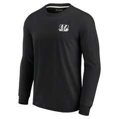 Cincinnati Bengals Unisex Elements Super Soft Long Sleeve T-Shirt - Black - Fanatics