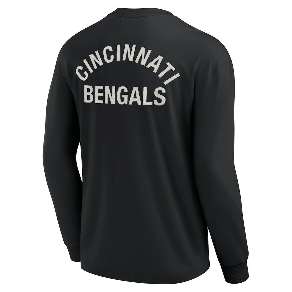 Cincinnati Bengals Unisex Elements Super Soft Long Sleeve T-Shirt - Black - Fanatics