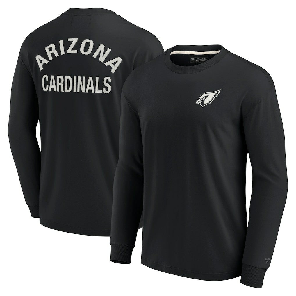 Arizona Cardinals Unisex Elements Super Soft Long Sleeve T-Shirt - Black - Fanatics