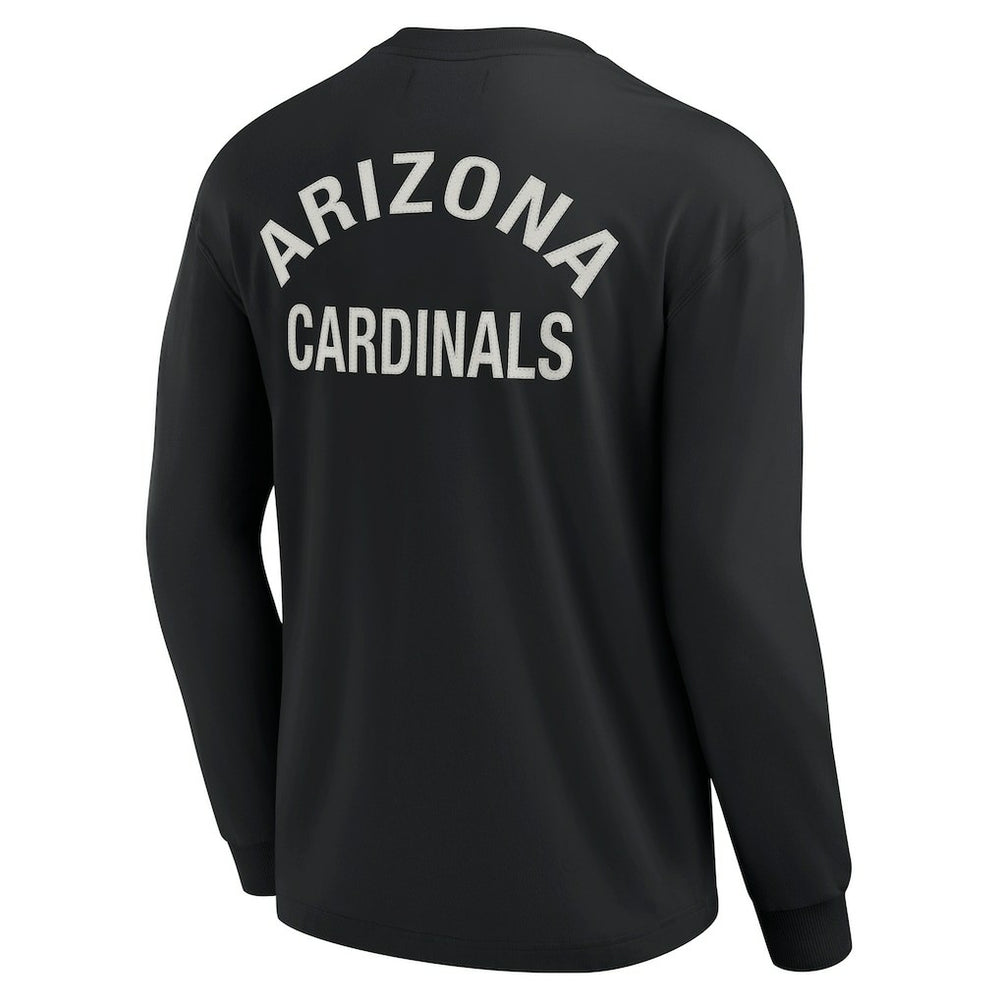 Arizona Cardinals Unisex Elements Super Soft Long Sleeve T-Shirt - Black - Fanatics