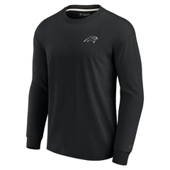 Carolina Panthers Unisex Elements Super Soft Long Sleeve T-Shirt - Black - Fanatics