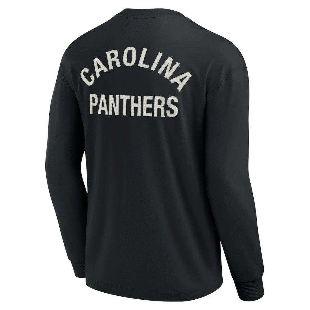 Carolina Panthers Unisex Elements Super Soft Long Sleeve T-Shirt - Black - Fanatics