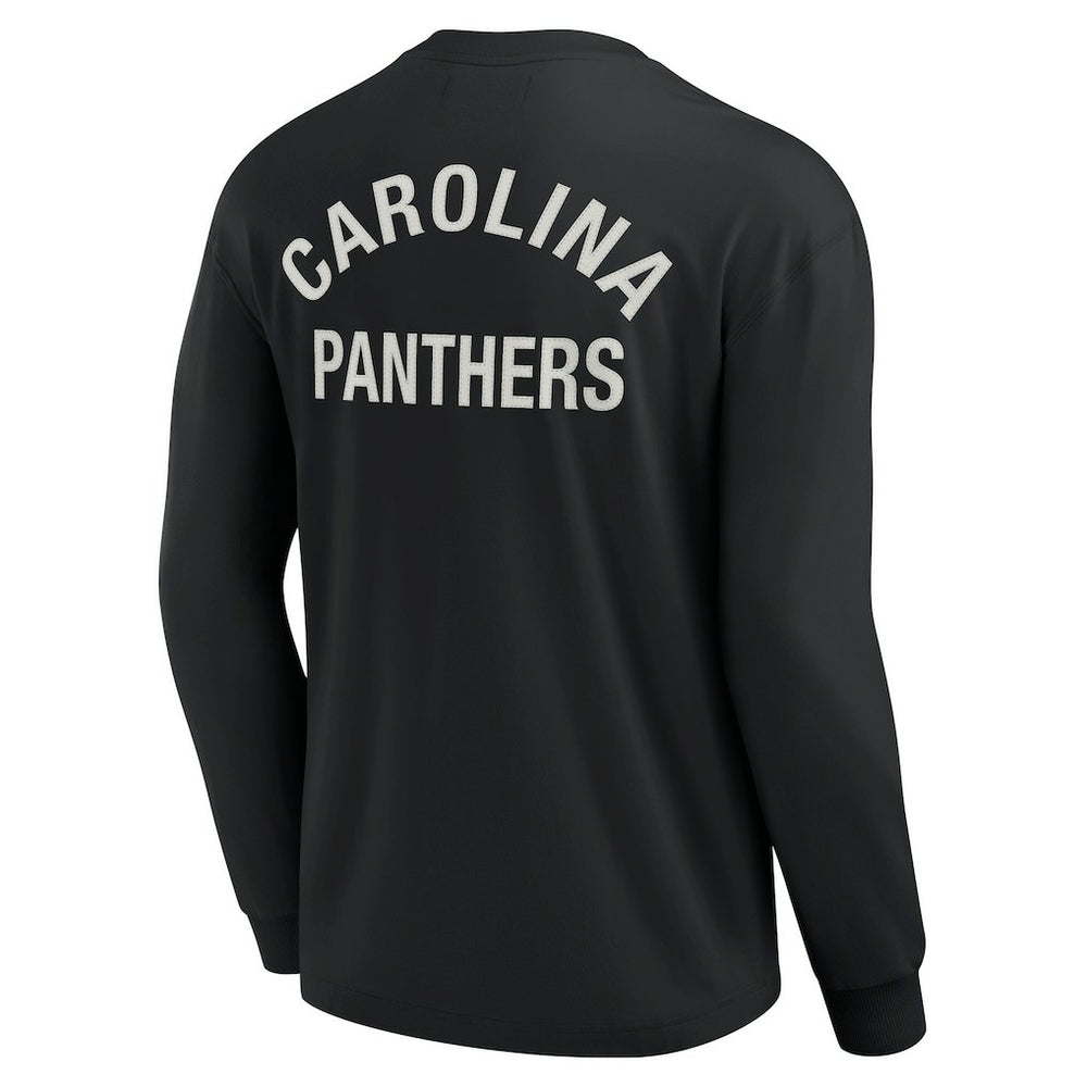 Carolina Panthers Unisex Elements Super Soft Long Sleeve T-Shirt - Black - Fanatics