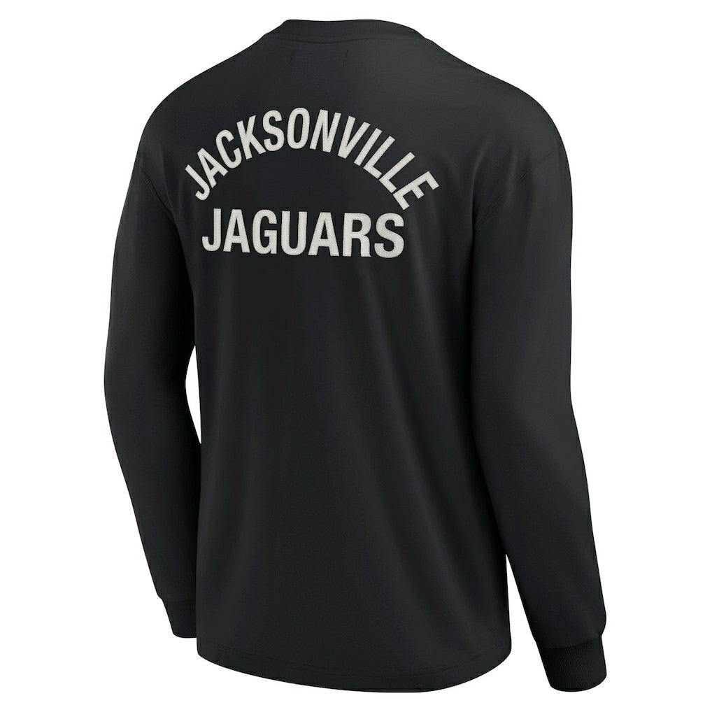 Jacksonville Jaguars Unisex Elements Super Soft Long Sleeve T-Shirt - Black - Fanatics