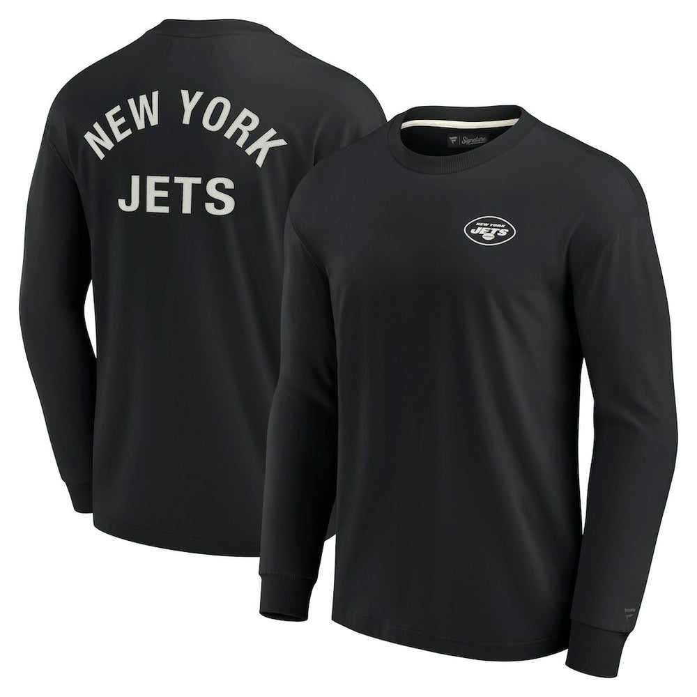 New York Jets Unisex Elements Super Soft Long Sleeve T-Shirt - Black - Fanatics