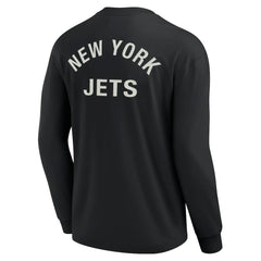 New York Jets Unisex Elements Super Soft Long Sleeve T-Shirt - Black - Fanatics