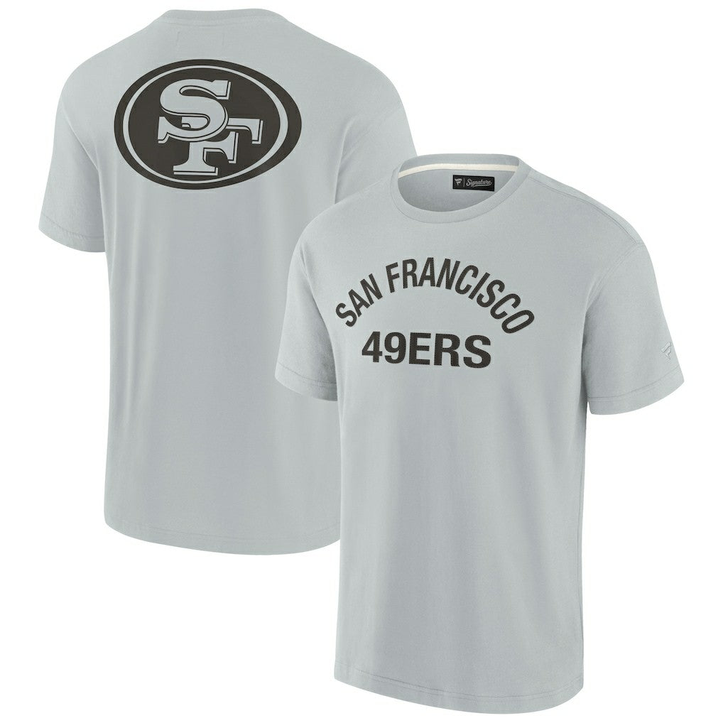 San Francisco 49ers Unisex Elements Super Soft Short Sleeve T-Shirt - Gray - Fanatics