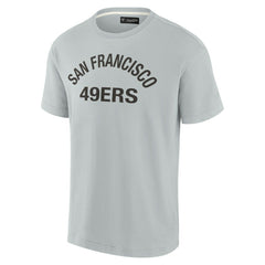 San Francisco 49ers Unisex Elements Super Soft Short Sleeve T-Shirt - Gray - Fanatics