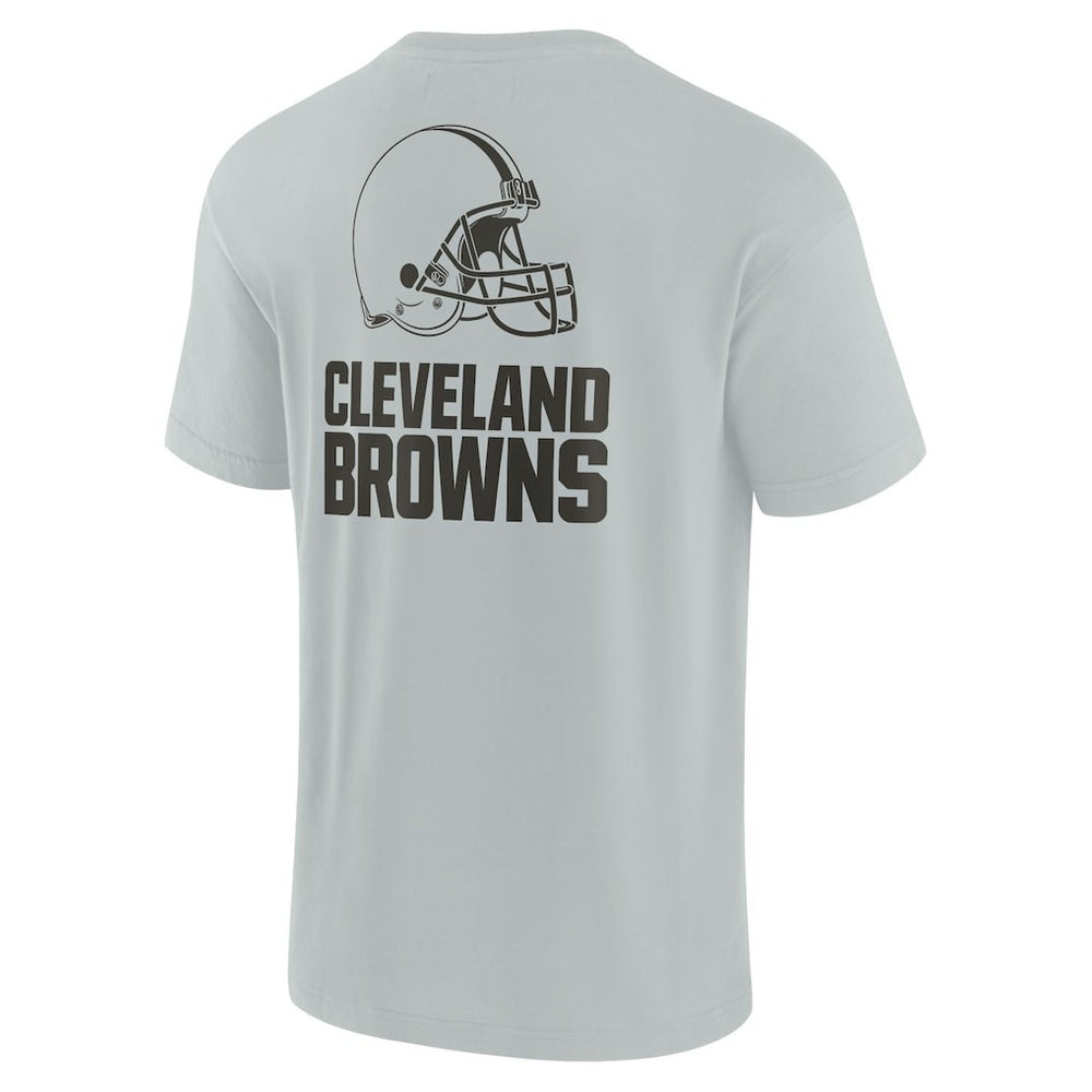 Cleveland Browns Unisex Elements Super Soft Short Sleeve T-Shirt - Gray - Fanatics