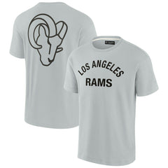 Los Angeles Rams Unisex Elements Super Soft Short Sleeve T-Shirt - Gray - Fanatics