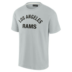 Los Angeles Rams Unisex Elements Super Soft Short Sleeve T-Shirt - Gray - Fanatics
