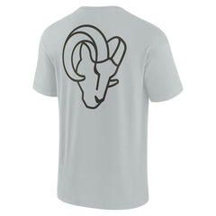 Los Angeles Rams Unisex Elements Super Soft Short Sleeve T-Shirt - Gray - Fanatics
