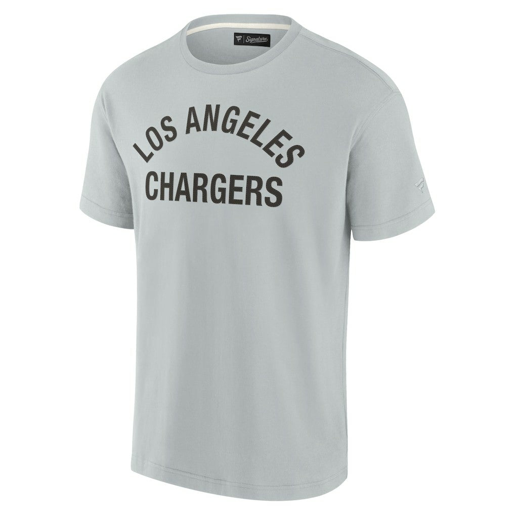 Los Angeles Chargers Unisex Elements Super Soft Short Sleeve T-Shirt - Gray - Fanatics