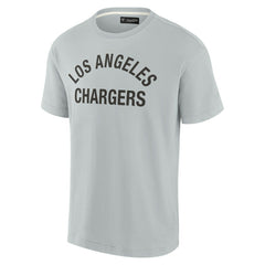 Los Angeles Chargers Unisex Elements Super Soft Short Sleeve T-Shirt - Gray - Fanatics