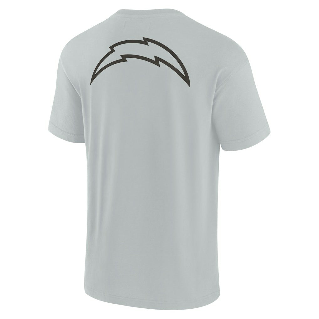 Los Angeles Chargers Unisex Elements Super Soft Short Sleeve T-Shirt - Gray - Fanatics