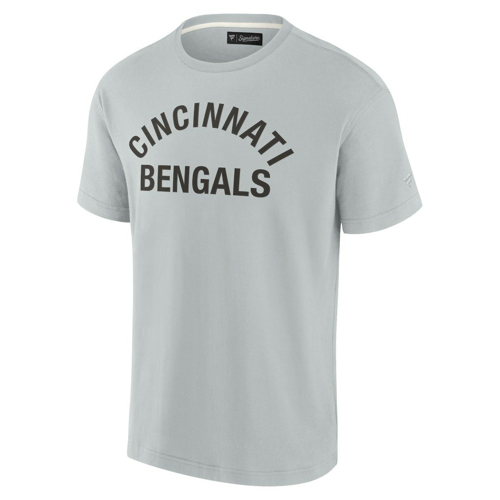 Cincinnati Bengals Unisex Elements Super Soft Short Sleeve T-Shirt - Gray - Fanatics