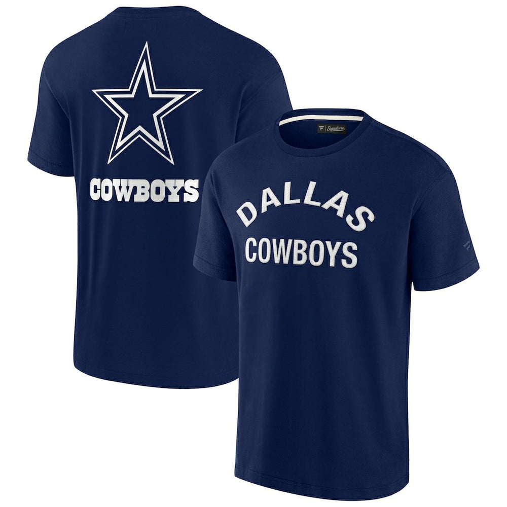 Dallas Cowboys Unisex Elements Super Soft Short Sleeve T-Shirt - Navy - Fanatics