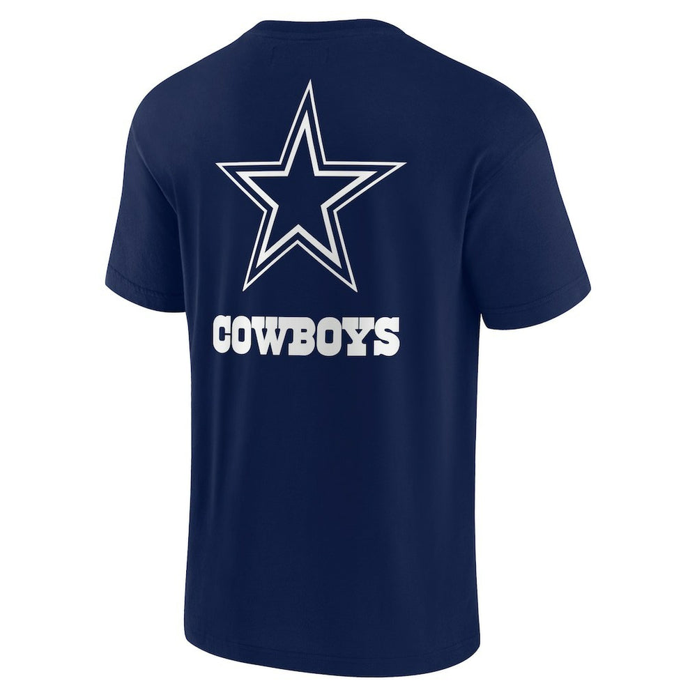Dallas Cowboys Unisex Elements Super Soft Short Sleeve T-Shirt - Navy - Fanatics