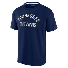 Tennessee Titans Unisex Elements Super Soft Short Sleeve T-Shirt - Navy - Fanatics