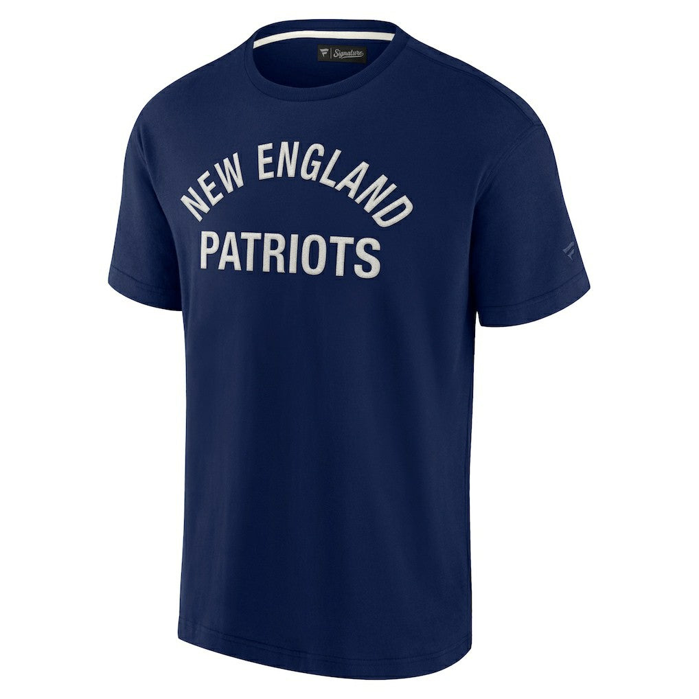 New England Patriots Unisex Elements Super Soft Short Sleeve T-Shirt - Navy - Fanatics