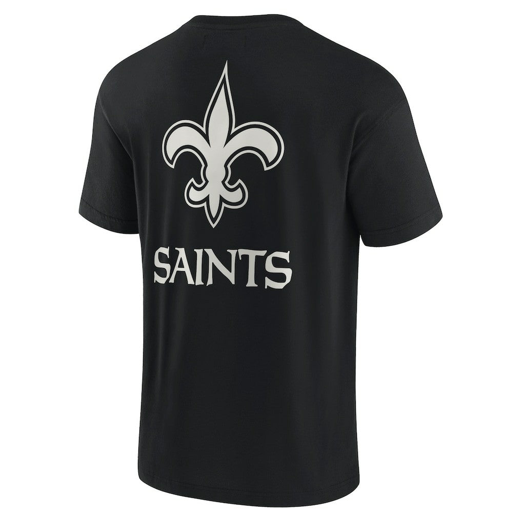 New Orleans Saints Unisex Elements Super Soft Short Sleeve T-Shirt - Black - Fanatics