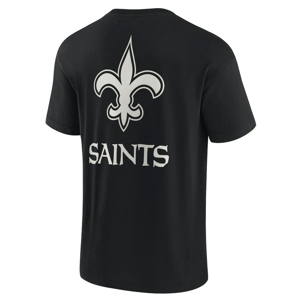 New Orleans Saints Unisex Elements Super Soft Short Sleeve T-Shirt - Black - Fanatics