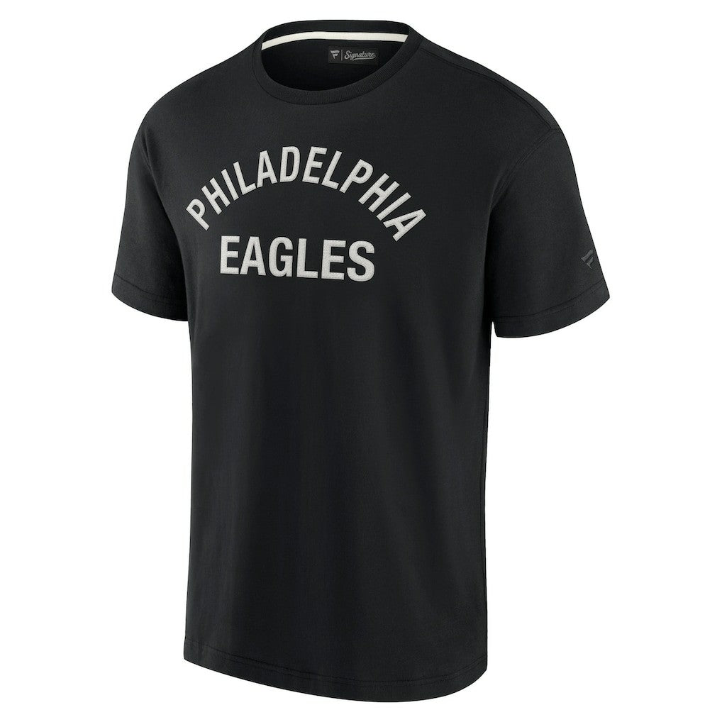 Philadelphia Eagles Unisex Elements Super Soft Short Sleeve T-Shirt - Black - Fanatics