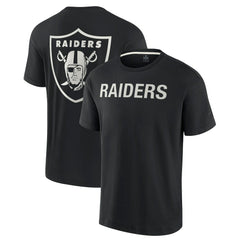 Las Vegas Raiders Unisex Elements Super Soft Short Sleeve T-Shirt - Black - Fanatics