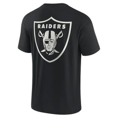 Las Vegas Raiders Unisex Elements Super Soft Short Sleeve T-Shirt - Black - Fanatics