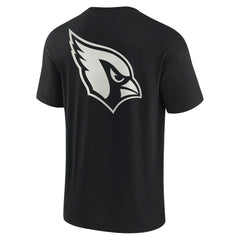 Arizona Cardinals Unisex Elements Super Soft Short Sleeve T-Shirt - Black - Fanatics