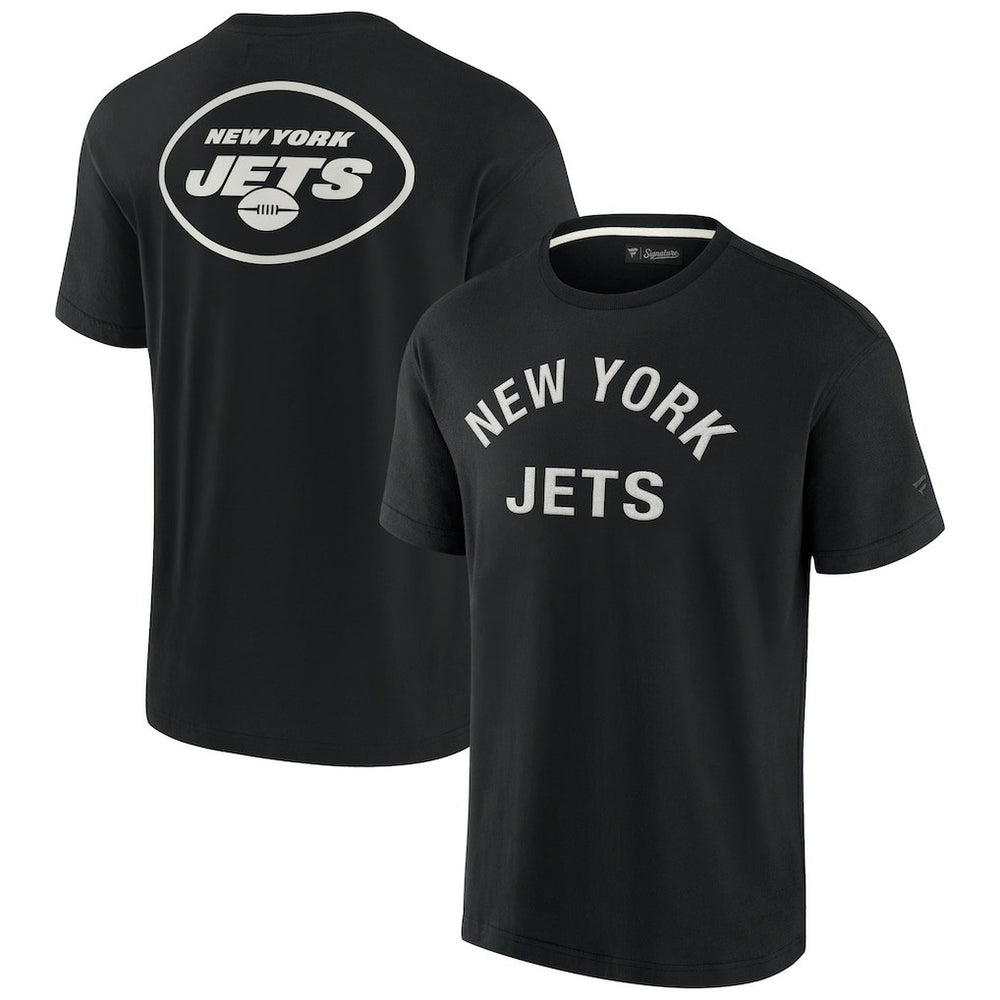 New York Jets Unisex Elements Super Soft Short Sleeve T-Shirt - Black - Fanatics