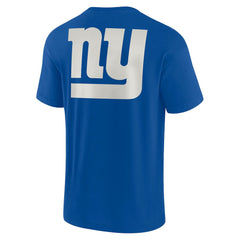 New York Giants Unisex Elements Super Soft Short Sleeve T-Shirt - Royal - Fanatics