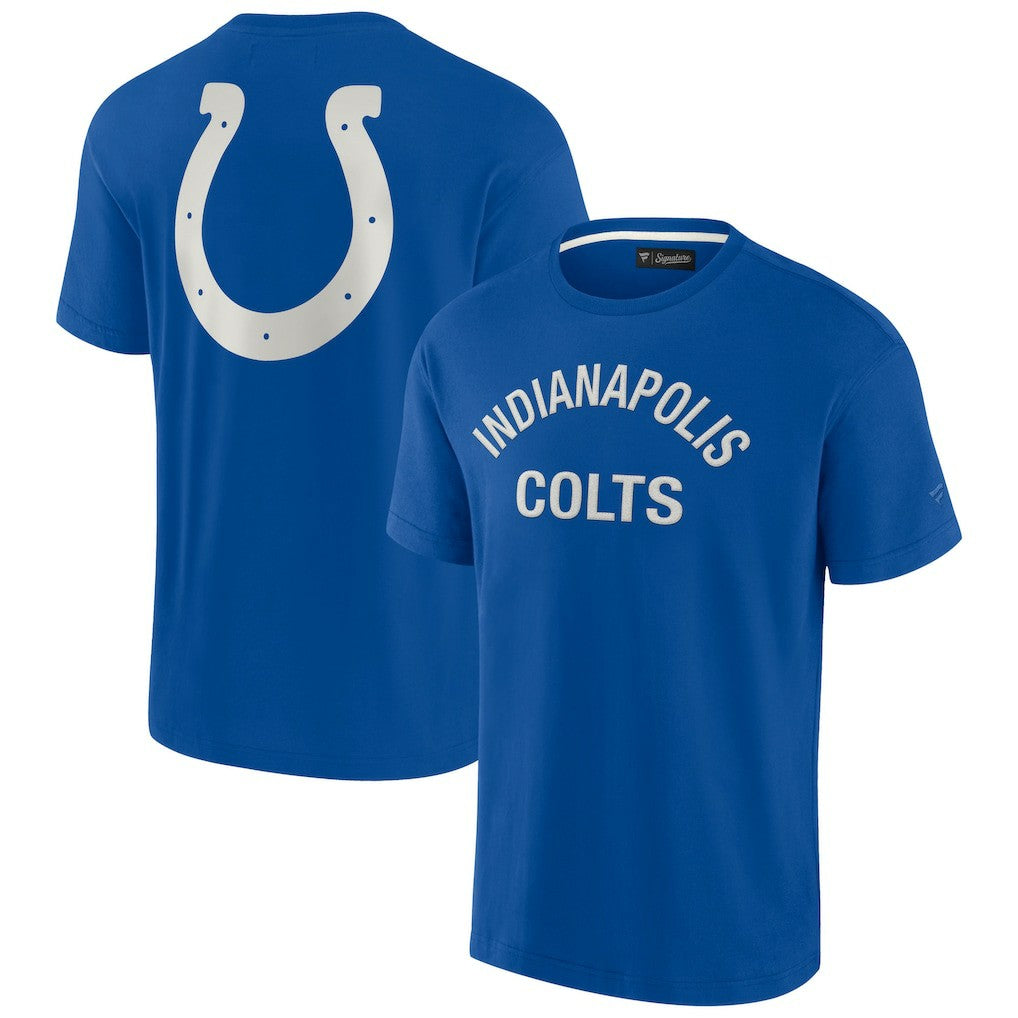 Indianapolis Colts Unisex Elements Super Soft Short Sleeve T-Shirt - Royal - Fanatics