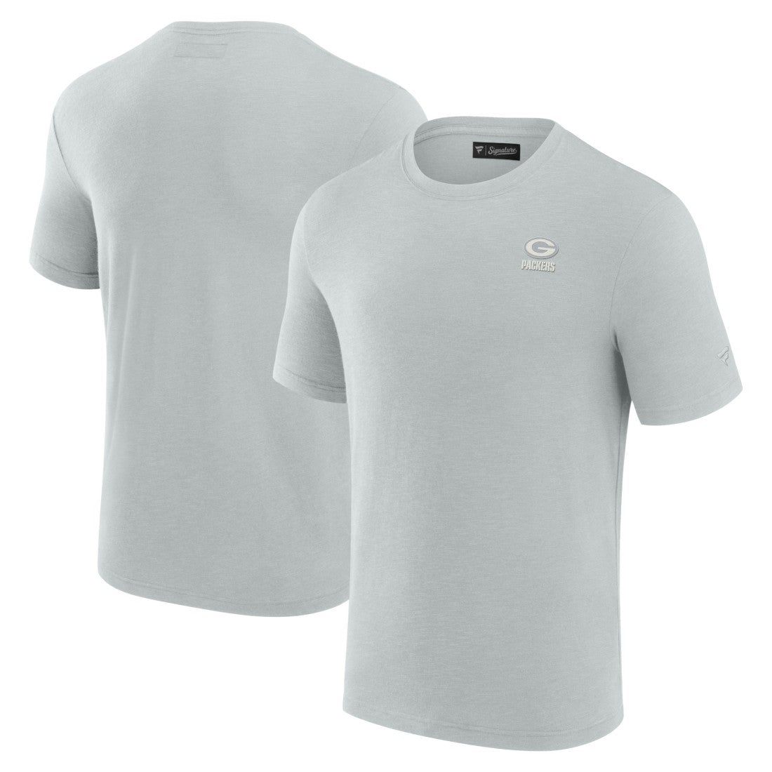Green Bay Packers Modal Short Sleeve T-Shirt - Gray - Fanatics