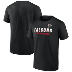 Atlanta Falcons Spirit T-Shirt - Black - NFL