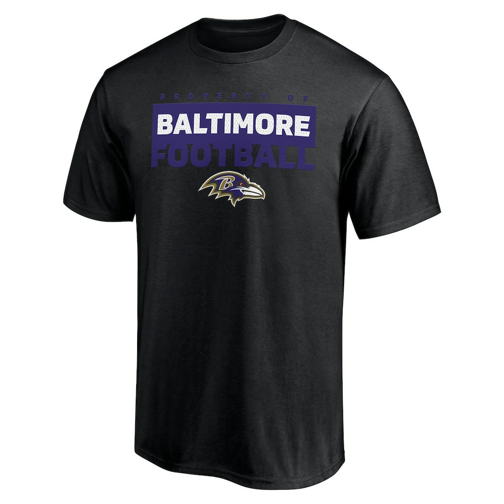 Baltimore Ravens Gain Ground T-Shirt - Black - NFL