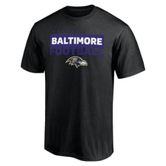 Baltimore Ravens Gain Ground T-Shirt - Black - NFL