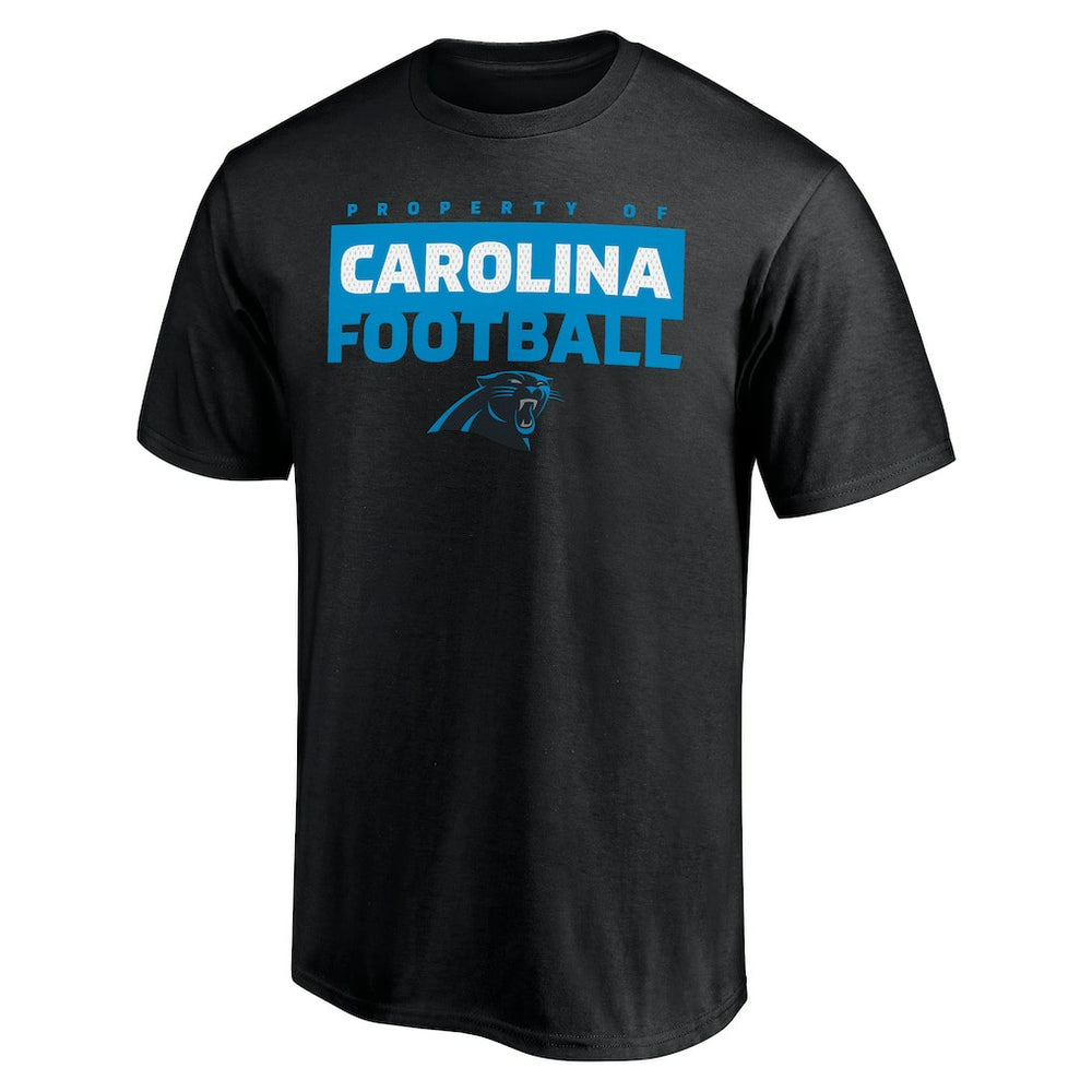 Carolina Panthers Gain Ground T-Shirt - Black - NFL