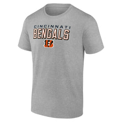 Cincinnati Bengals Swagger T-Shirt - Heather Gray - NFL