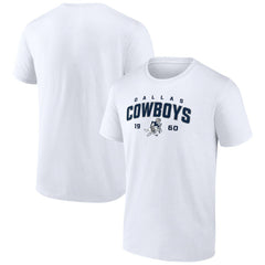 Dallas Cowboys Rebel T-Shirt - White - NFL