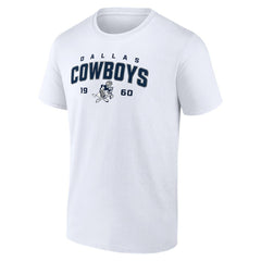 Dallas Cowboys Rebel T-Shirt - White - NFL