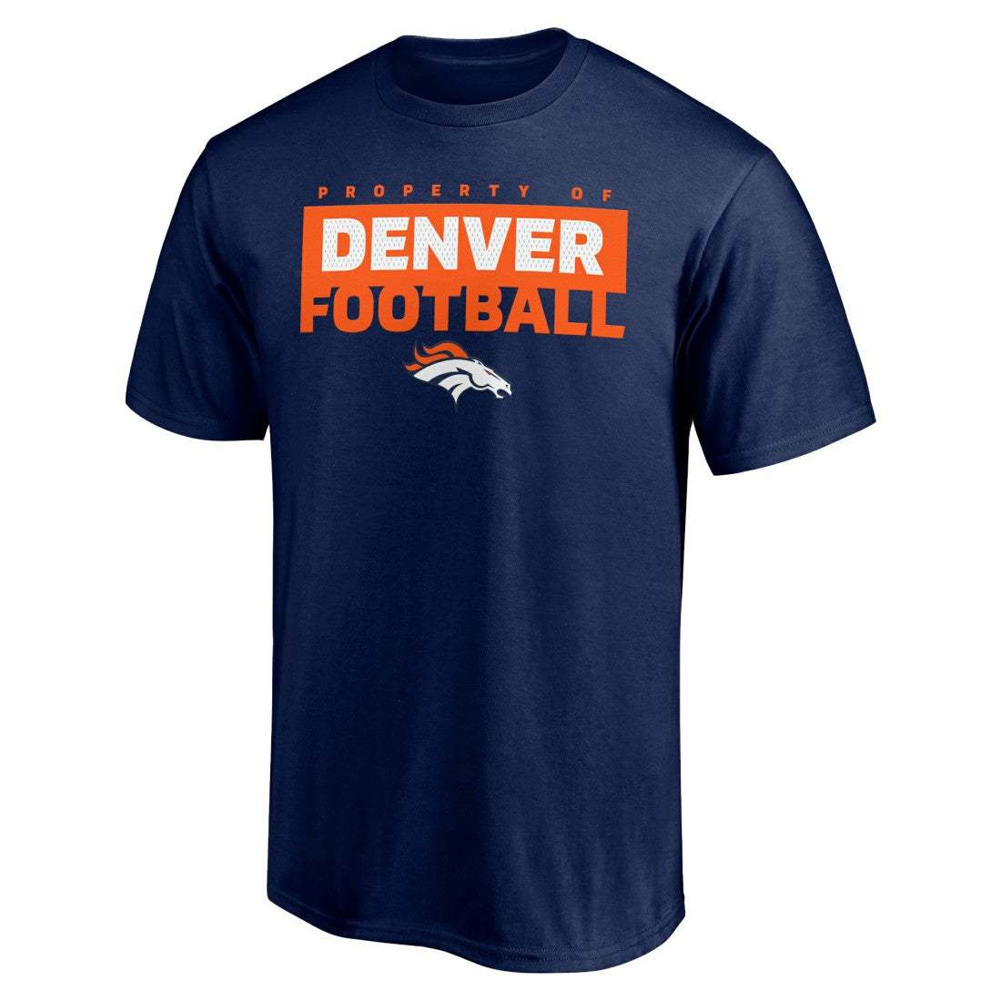 Denver Broncos Gain Ground T-Shirt - Navy - NFL