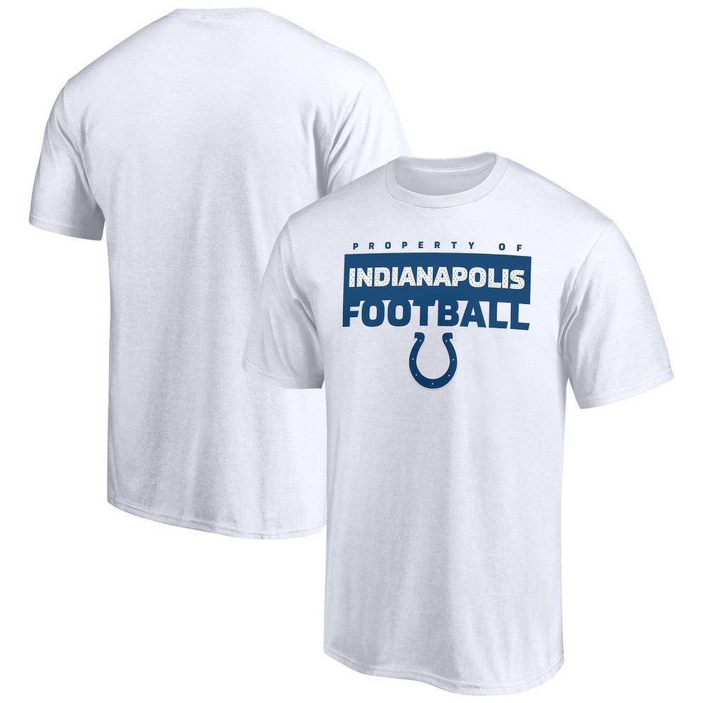 Indianapolis Colts Gain Ground T-Shirt - White - NFL