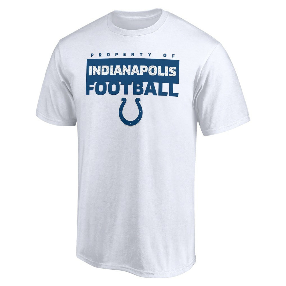 Indianapolis Colts Gain Ground T-Shirt - White - NFL