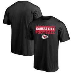 Kansas City Chiefs Gain Ground T-Shirt - Black - NFL