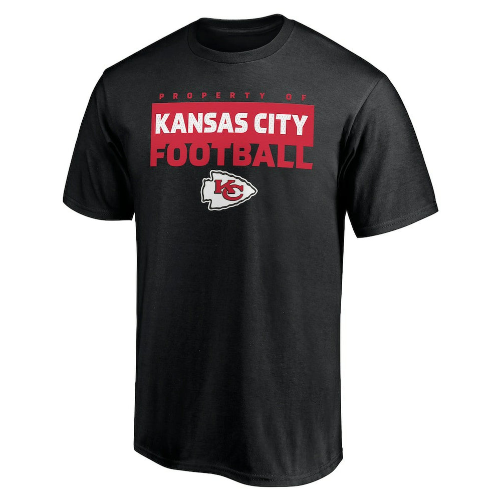 Kansas City Chiefs Gain Ground T-Shirt - Black - NFL