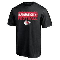 Kansas City Chiefs Gain Ground T-Shirt - Black - NFL