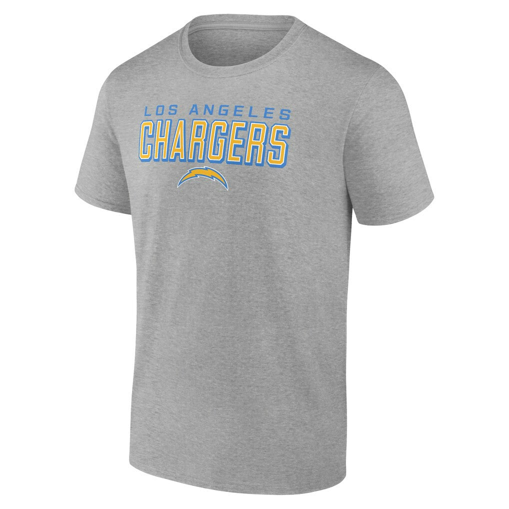 Los Angeles Chargers Swagger T-Shirt - Heather Gray - NFL